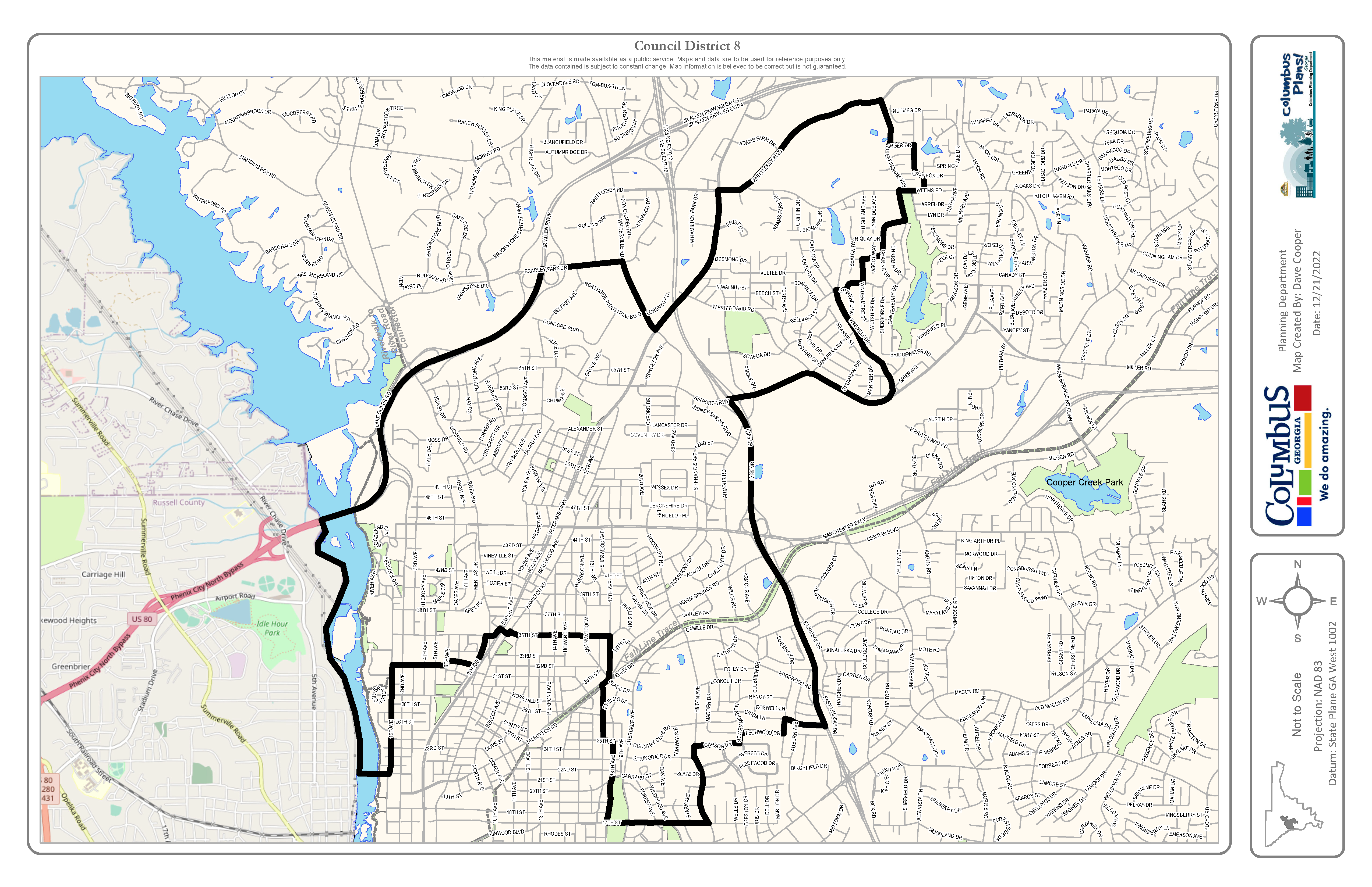 District 8 Map